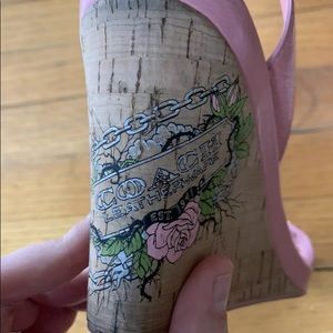 Coach Ellette wedges size 8.5